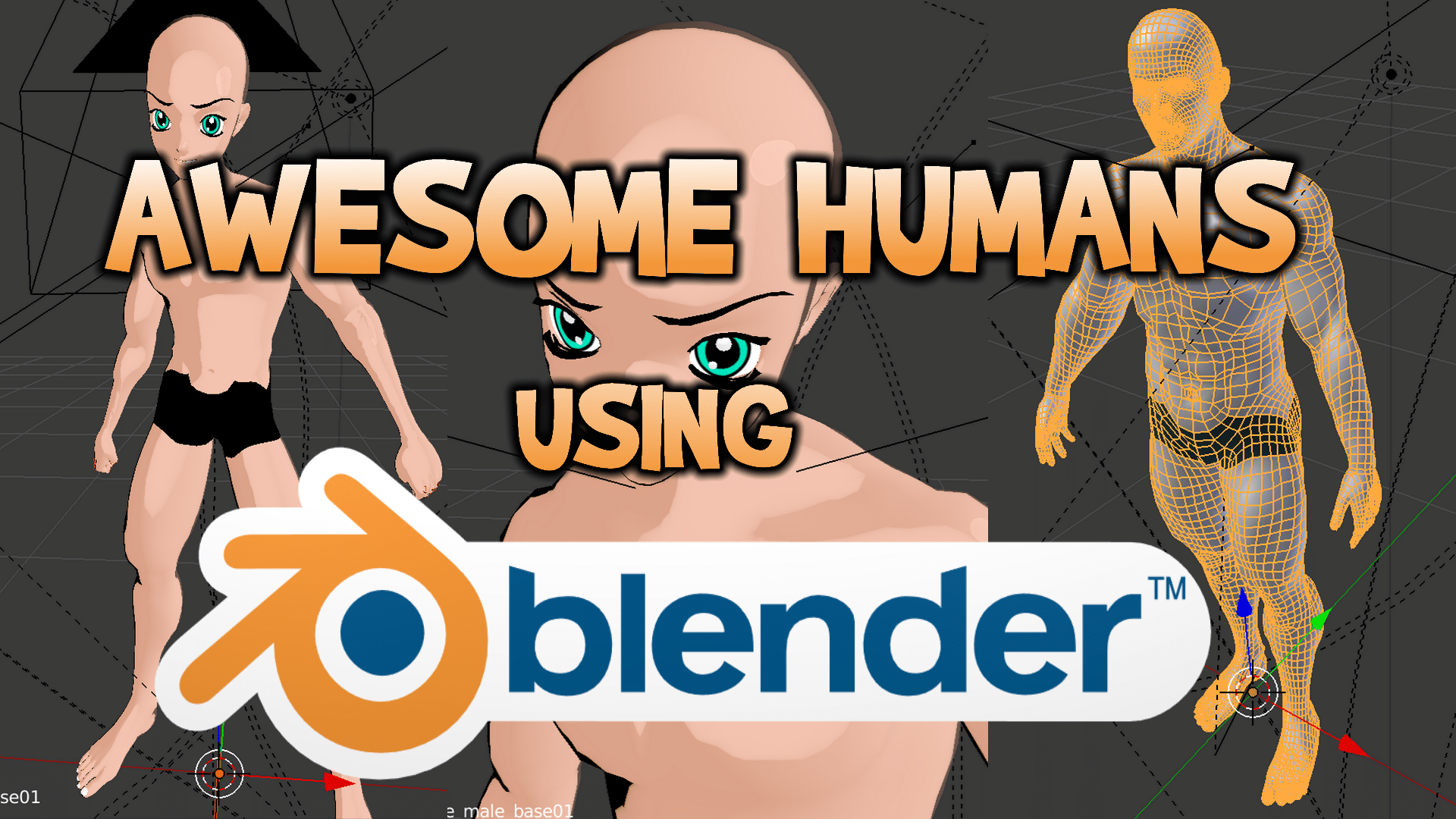 blender model downloads human