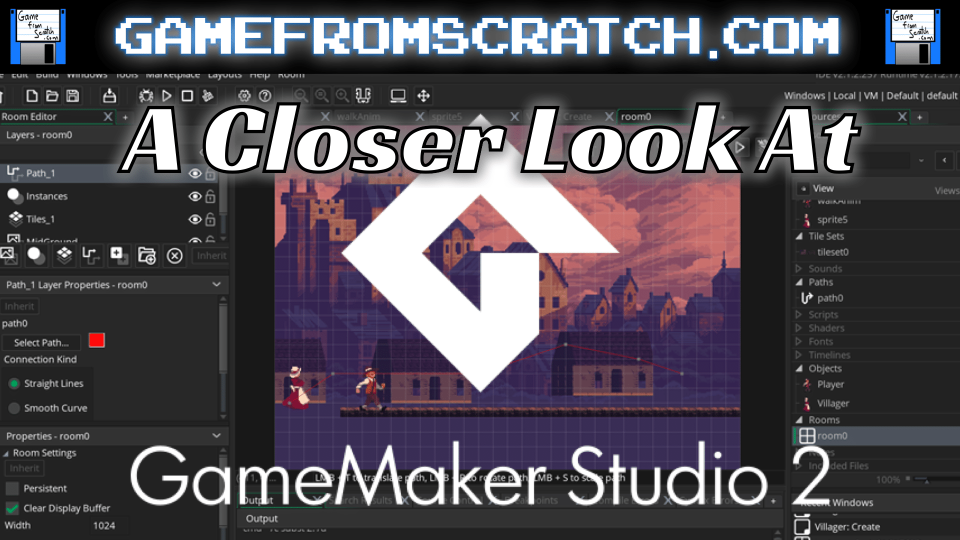game maker studio 2 change animations