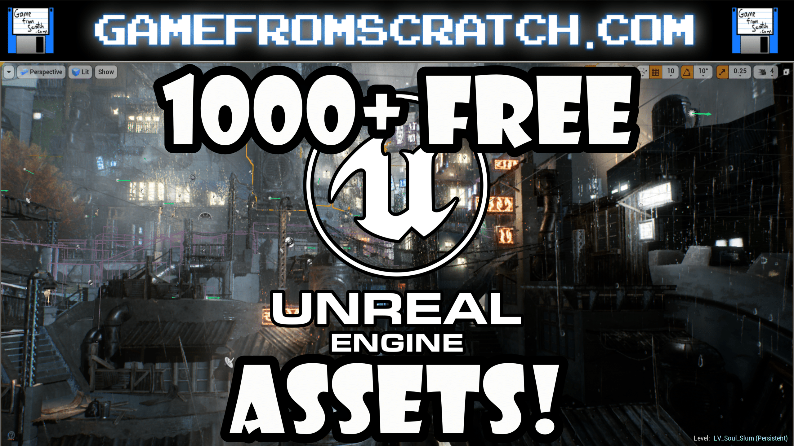 unreal engine 4 map download
