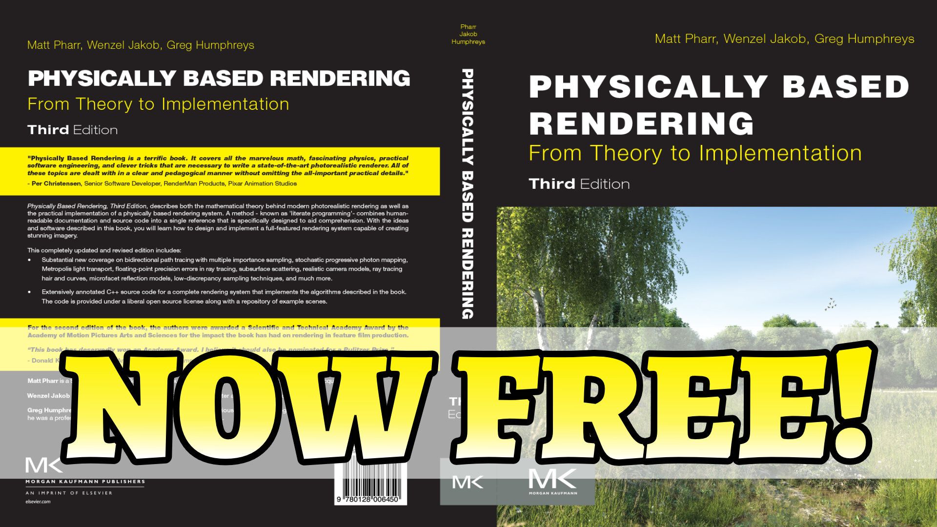 Physically Based Rendering 3rd Edition Now Free Online
