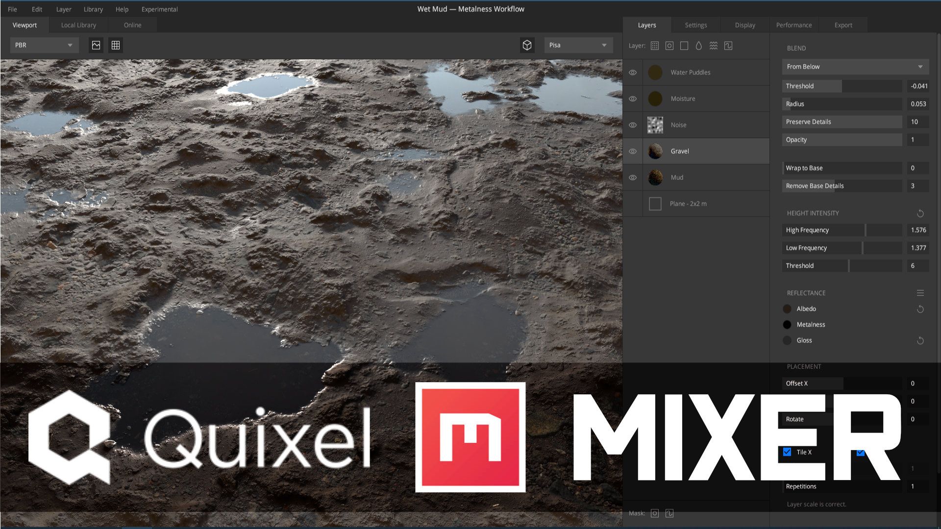 quixel mixer tiles