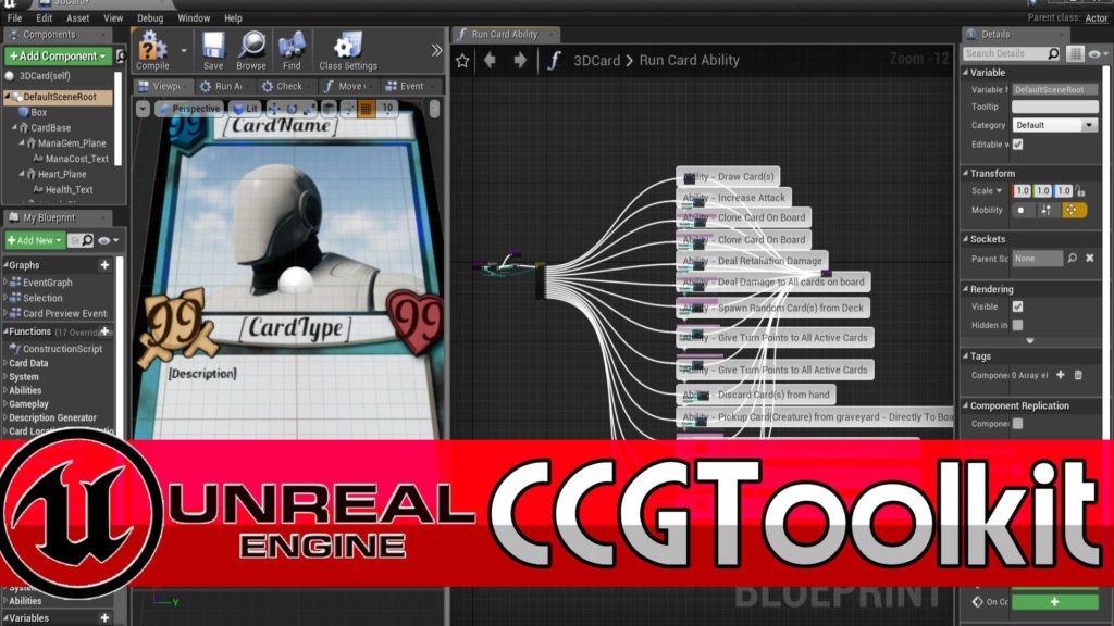 Unreal CCG Toolkit Banner