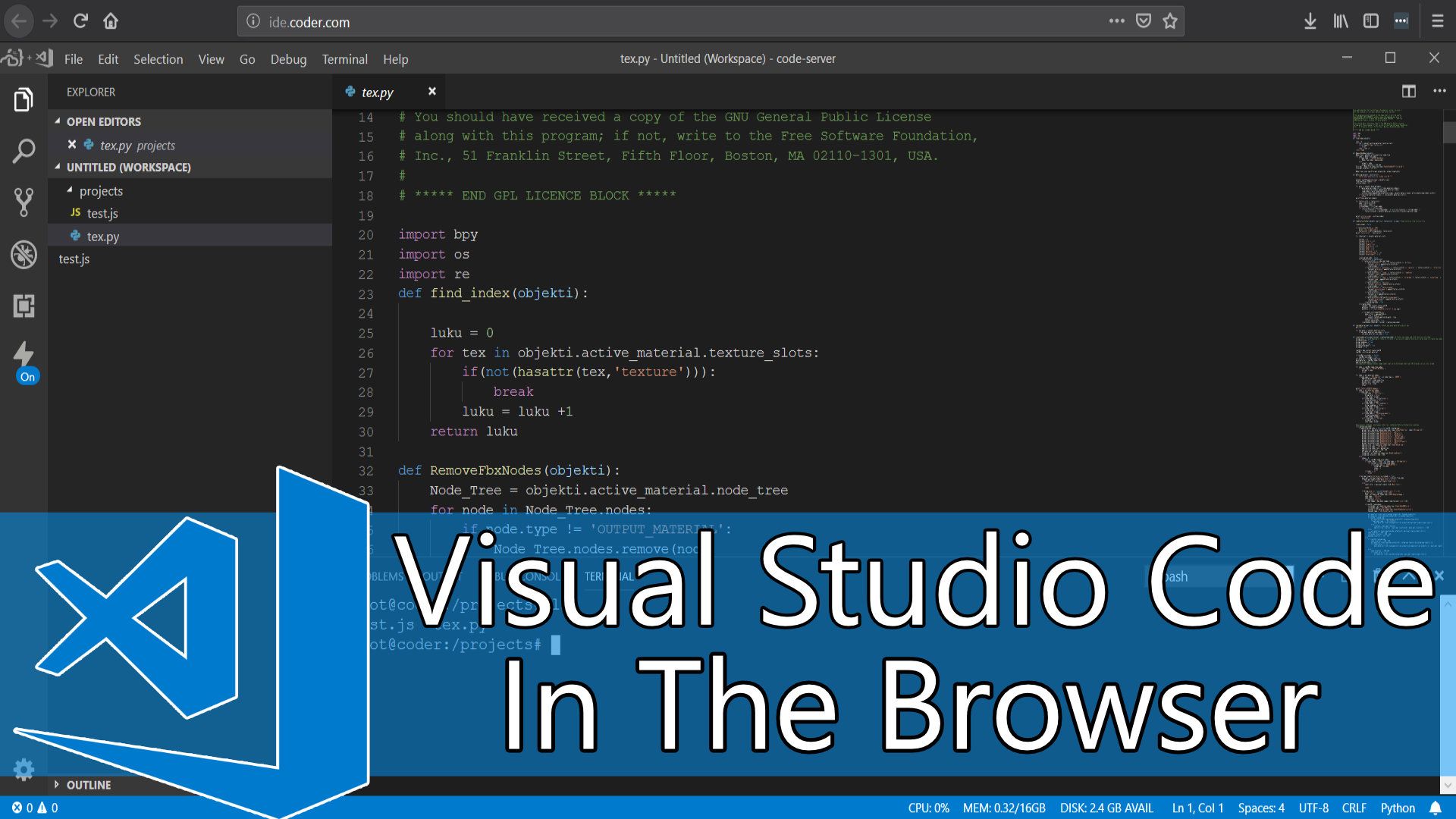 visual studio example code