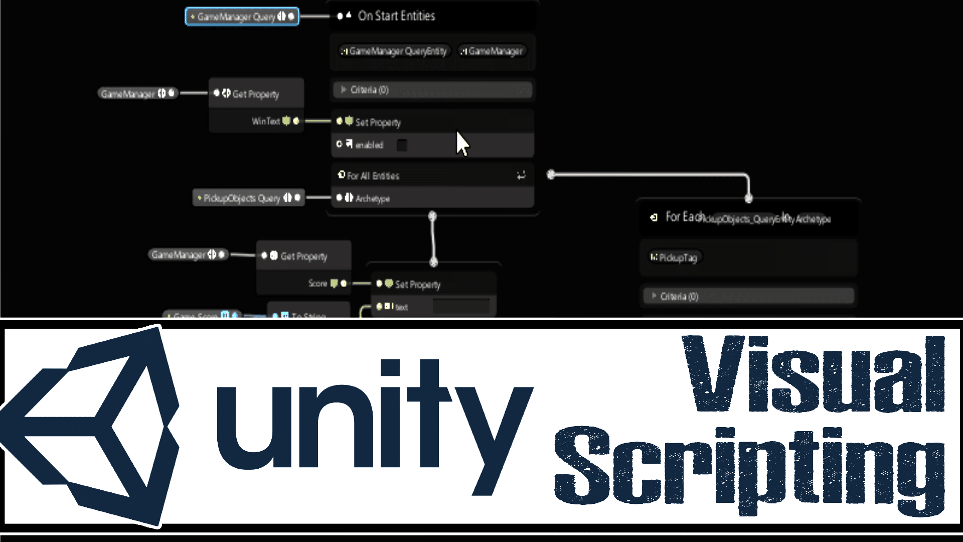 visual scripting in unity 2019
