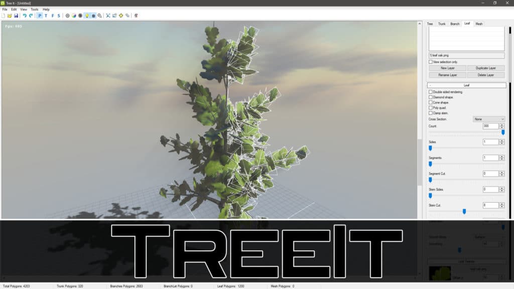 TreeIT Tree Generation Software