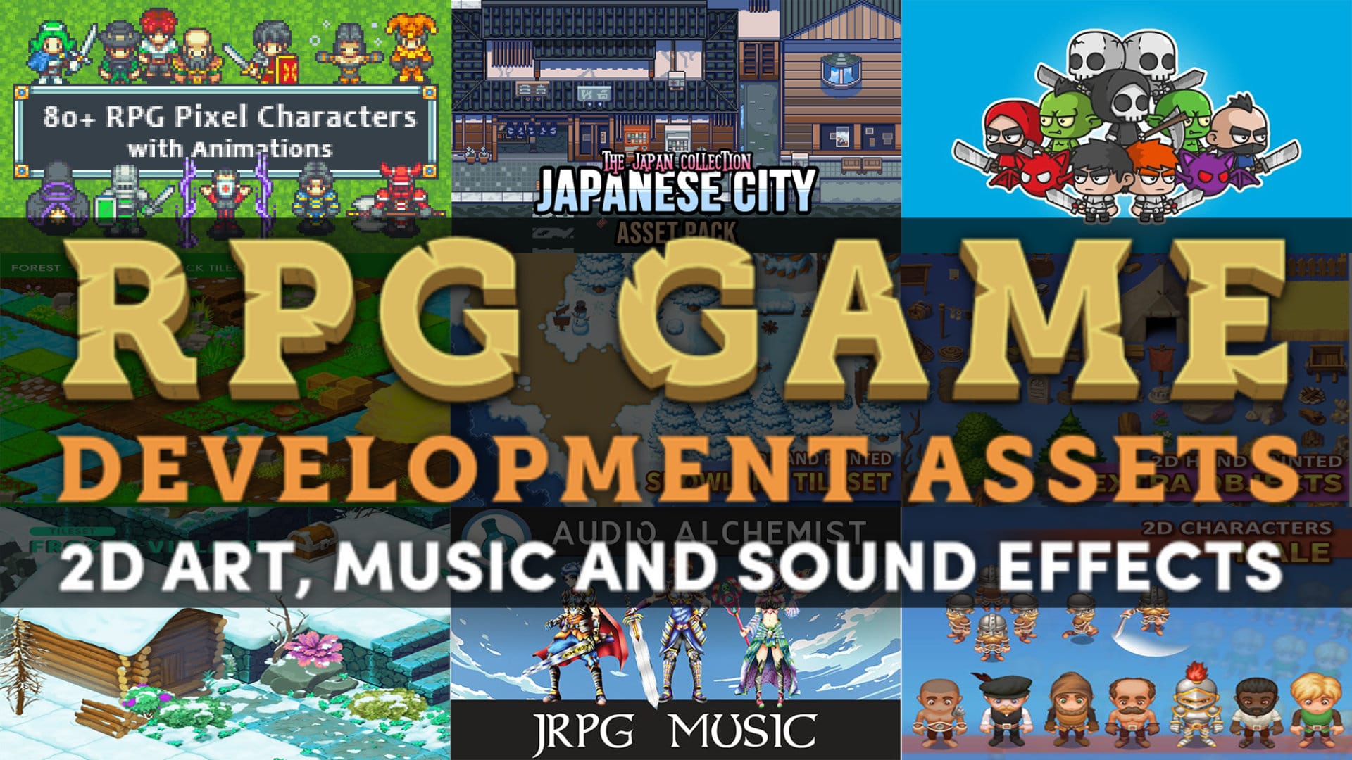 Rpg Game Development Assets Bundle Gamefromscratch Com