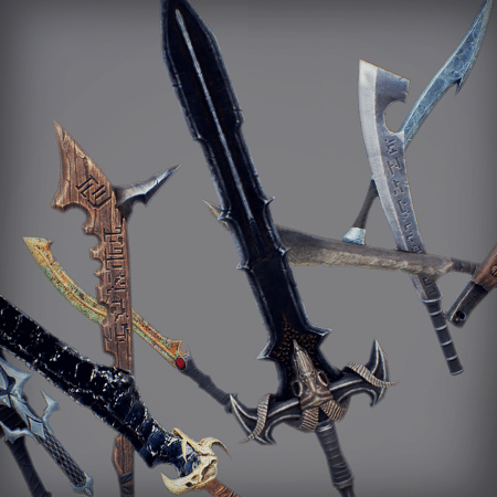 Inifinity Blade: Weapons