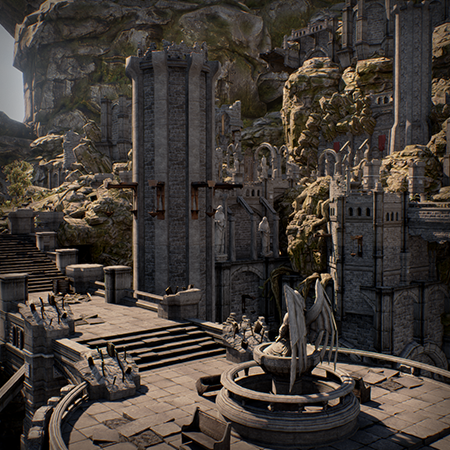 Infinity Blade: Fire Lands in Epic Content - UE Marketplace