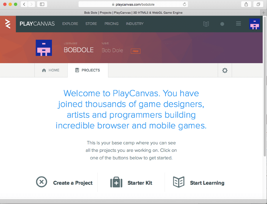 PlayCanvas WebGL Game Engine