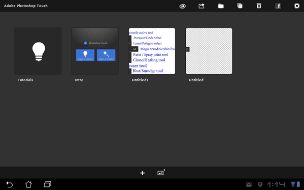 Photoshop Touch For Android Part 1 The Ui Layout Gamefromscratch Com