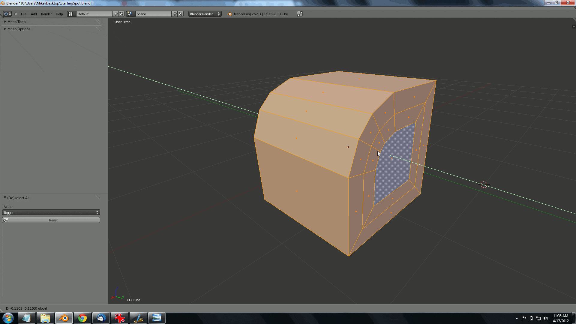 Blender Bmesh In Action What S So Special About Ngons Anyways Gamefromscratch Com