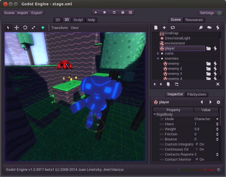 Godot Engine - Free and open source 2D and 3D game engine