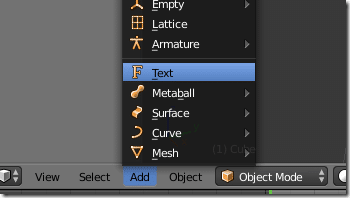 Converting Text to Mesh