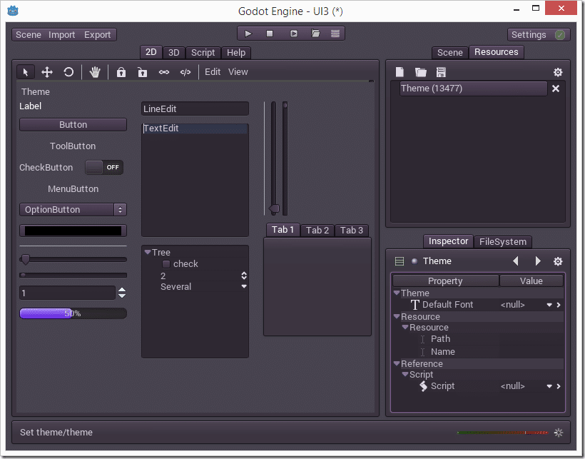 Godot editor