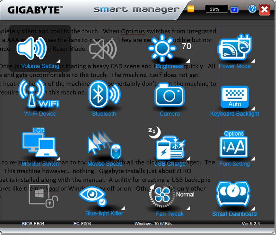 gigabyte smart keyboard