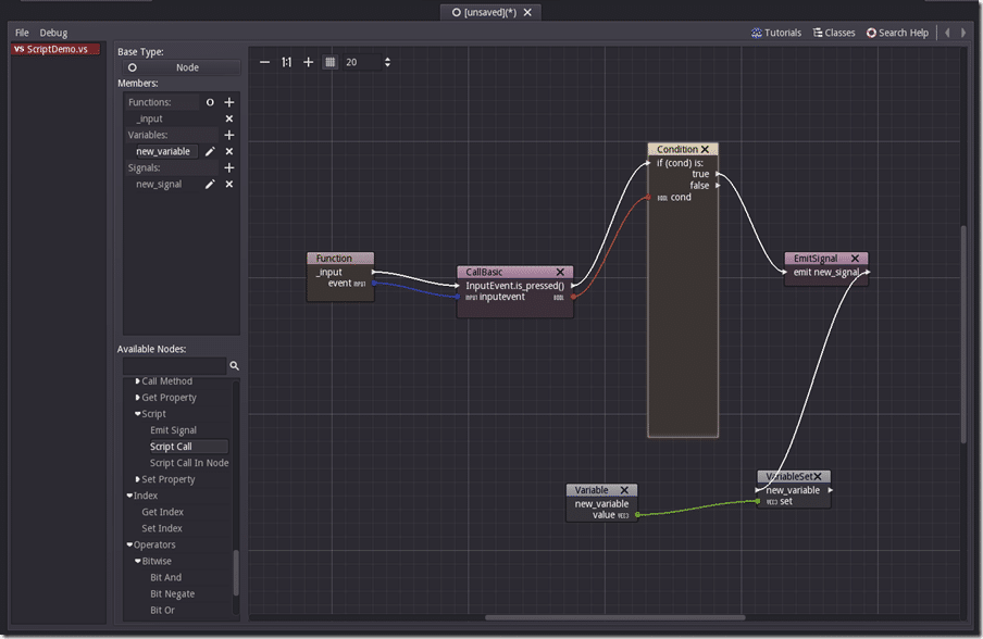 Скрипт на удар. Godot язык программирования. Godot визуальное программирование. Godot engine язык программирования. Godot engine визуальное программирование.