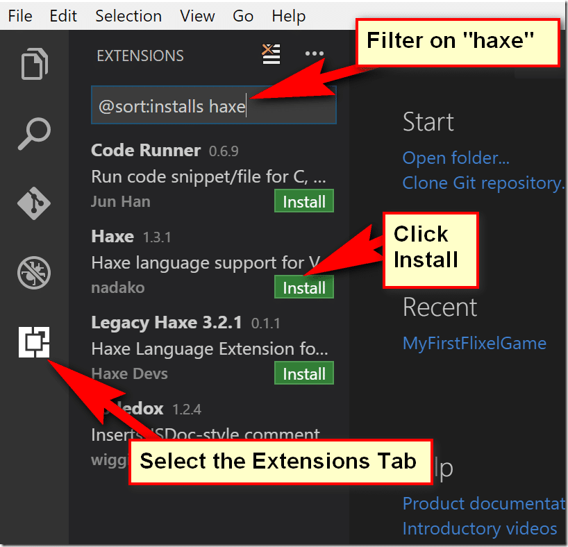 visual studio code install location