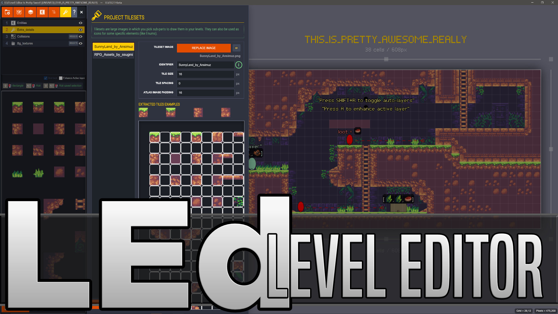 Led Awesome New Level Editor From Dead Cells Creator Gamefromscratch Com