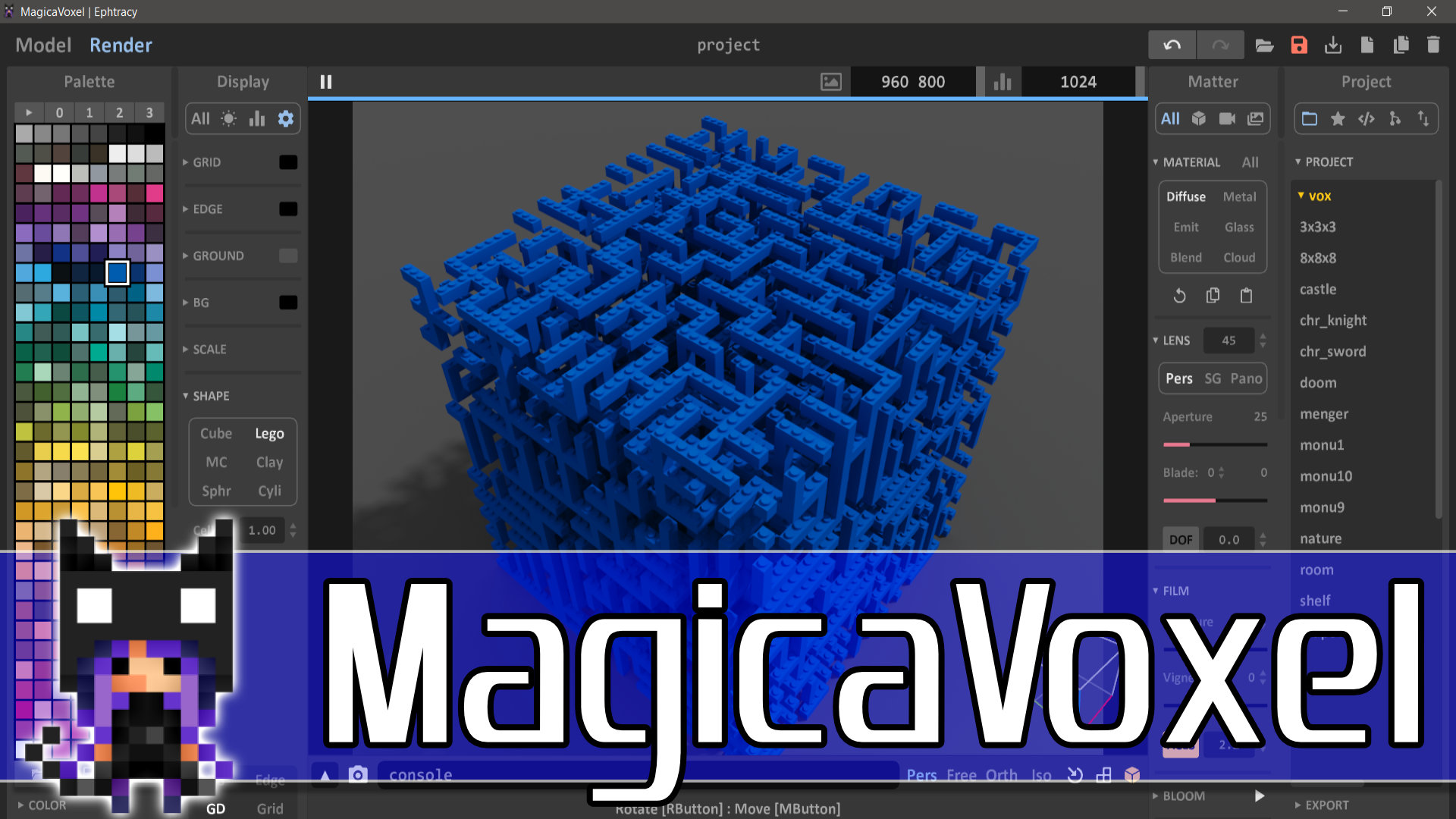 magicavoxel import trove