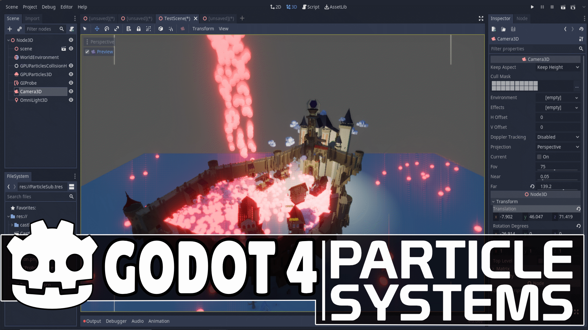 Godot 4. Godot engine 4. Godot Particles. Godot engine 3d. Godot 4 2d