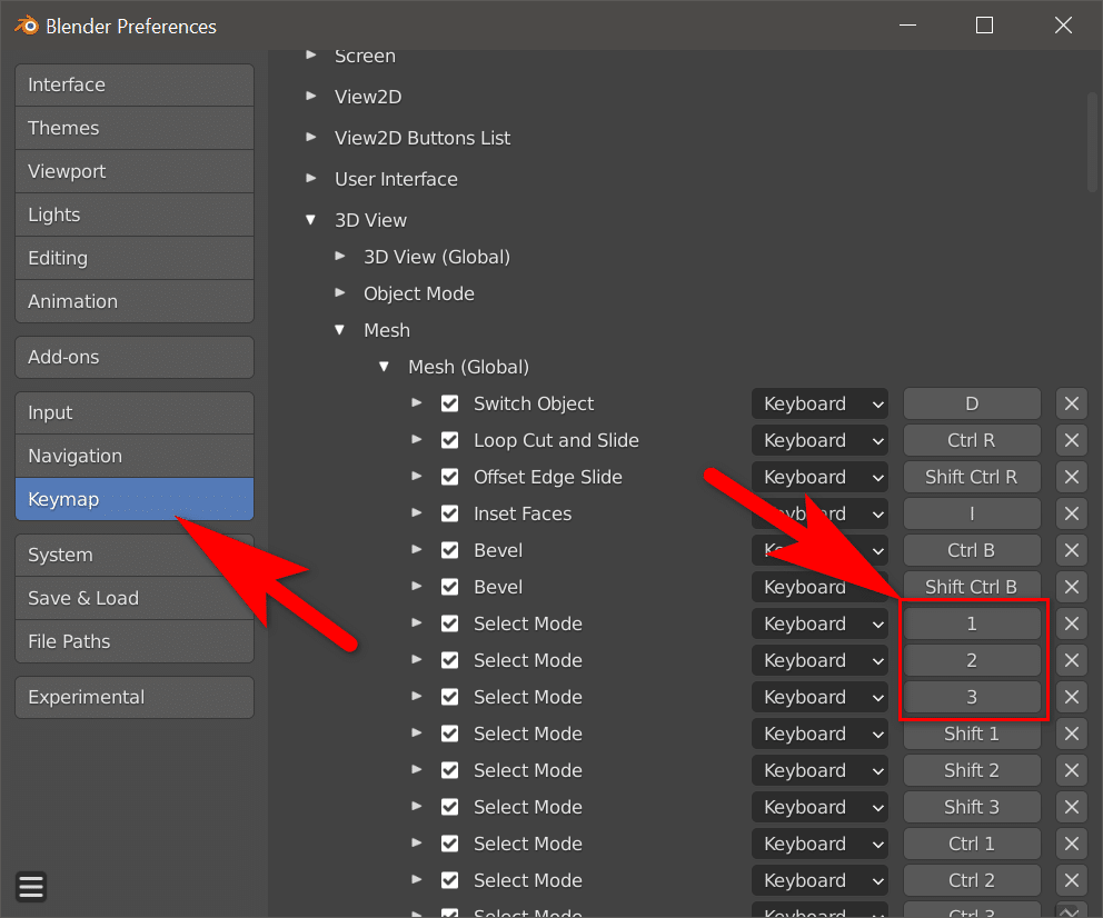 blender 2.8 controls