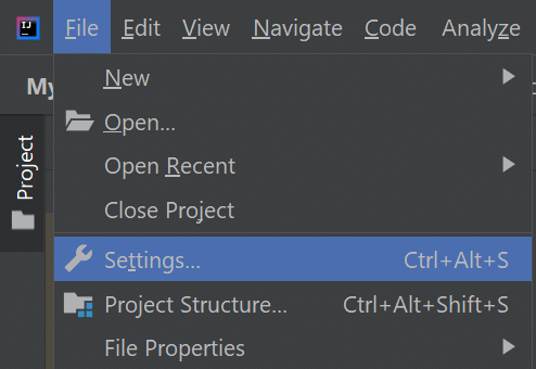 IntelliJ Settings