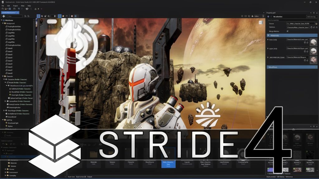 Stride 4 Game Engine Released