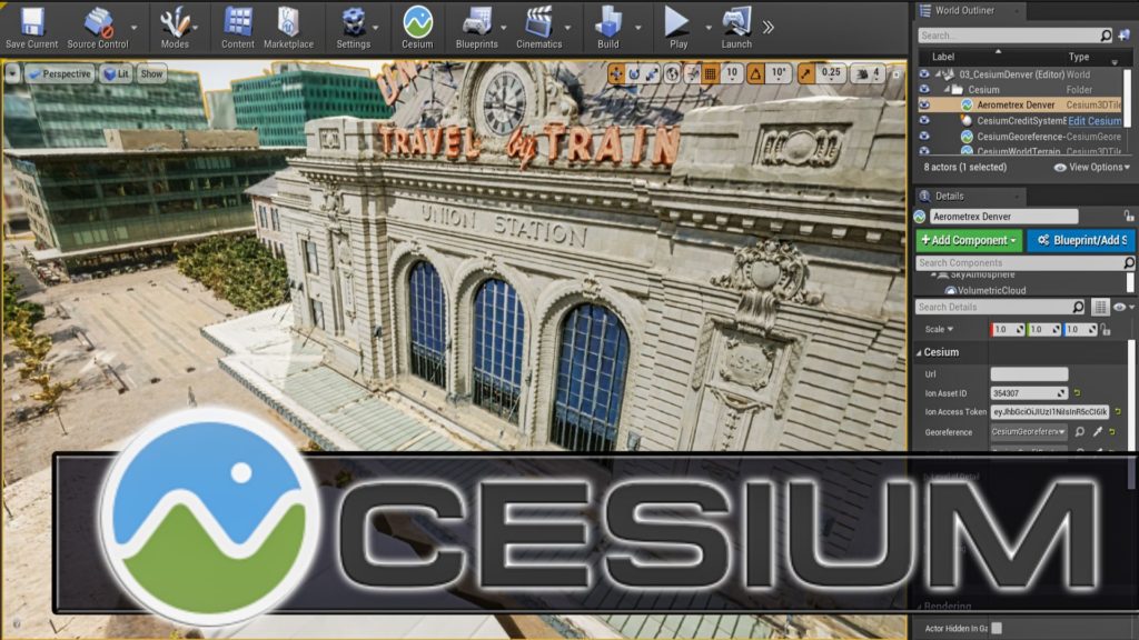 Cesium for Unreal Engine Released
