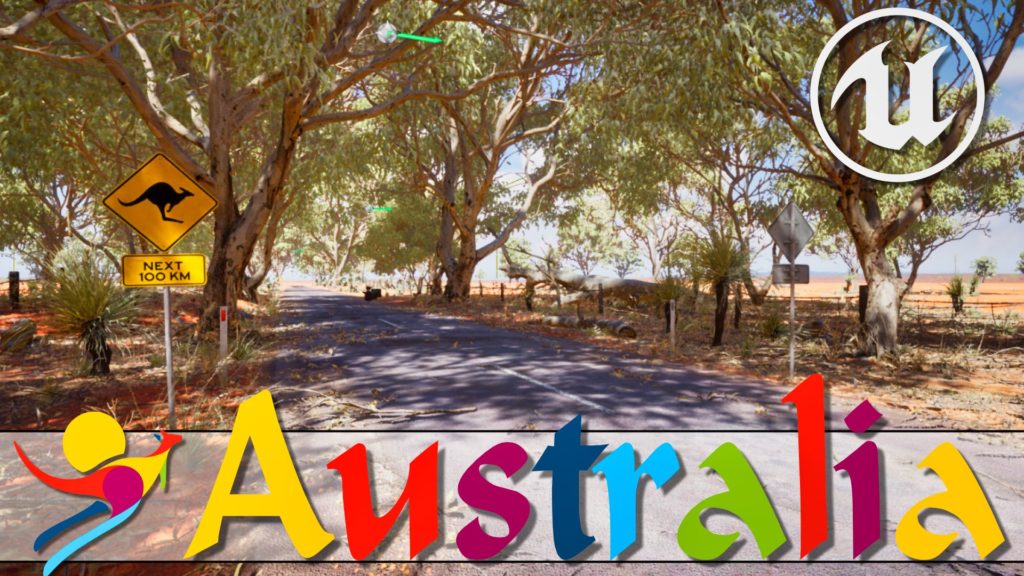 Unreal Rural Australia Asset Environment Free