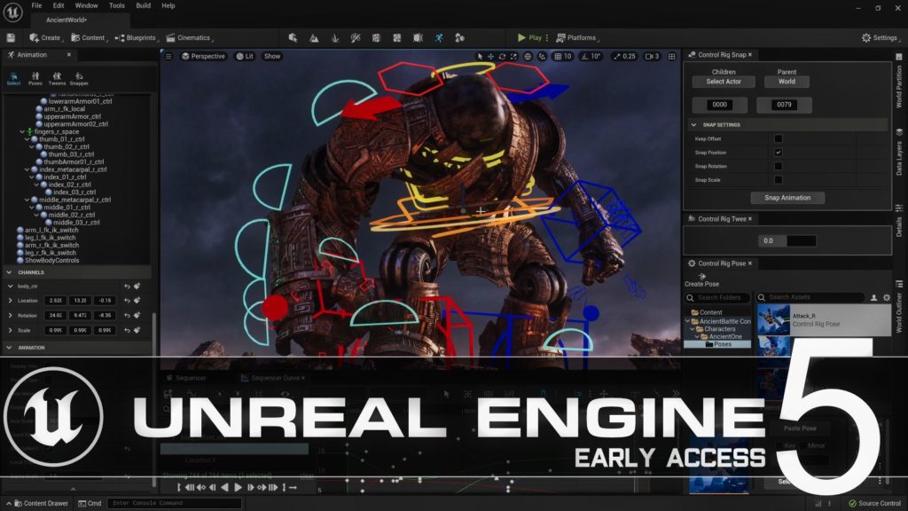 Unreal Engine 5 Early Access Released