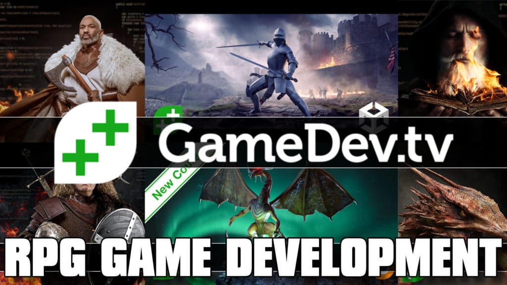 Humble Unity RPG Game Development GameDev.tv Course Bundle