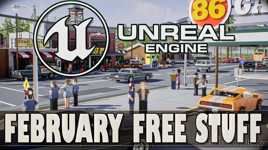 Unreal Engine February Free Marketplace Asset Giveaway