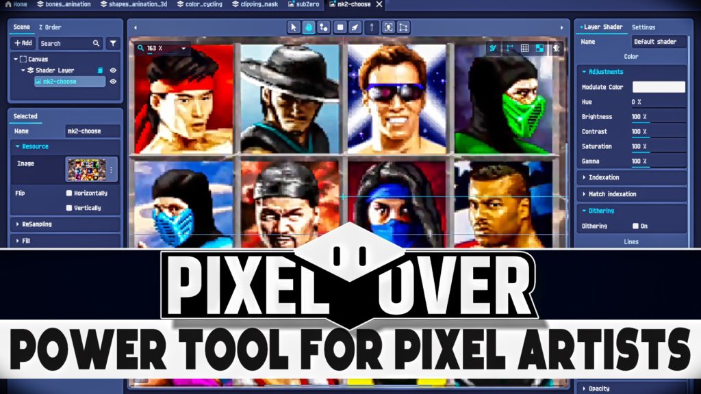PixelOver Godot Powered PixelArt Tool For Pixel Graphics Now with 3D