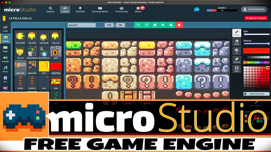 microStudio 2022 Desktop Version Release