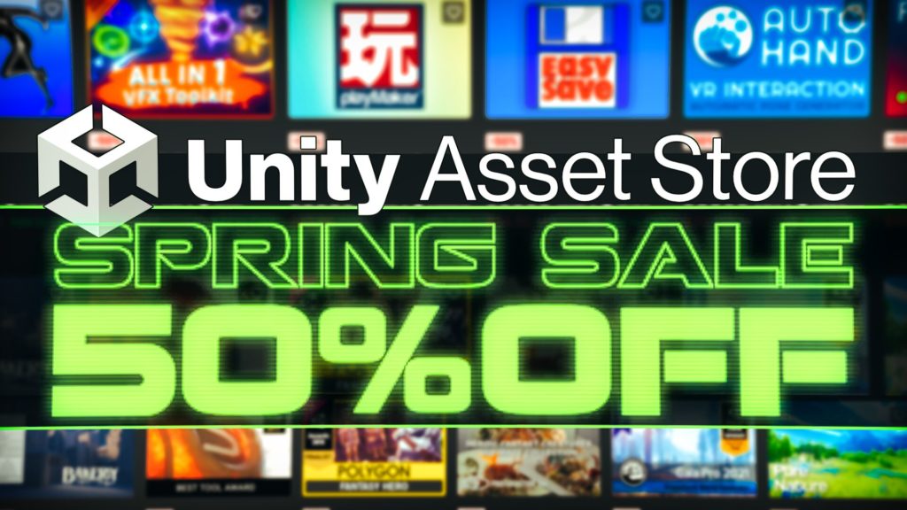 The Unity Asset Store Spring Sale, Synty Super Sale, HUmble Bundle Deals Roundup