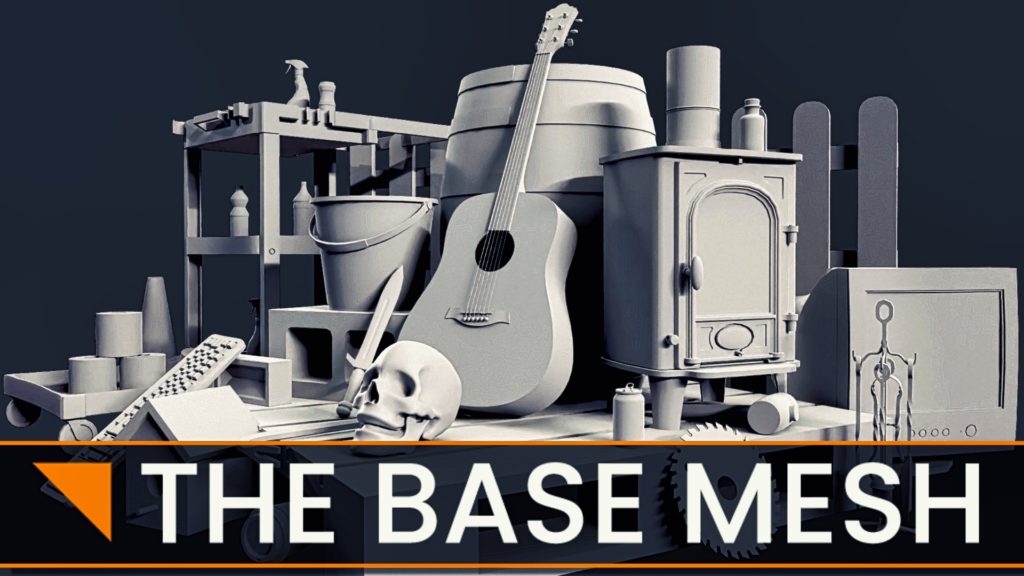 THE BASE MESH -- TheBaseMesh.com is a new 3D model library