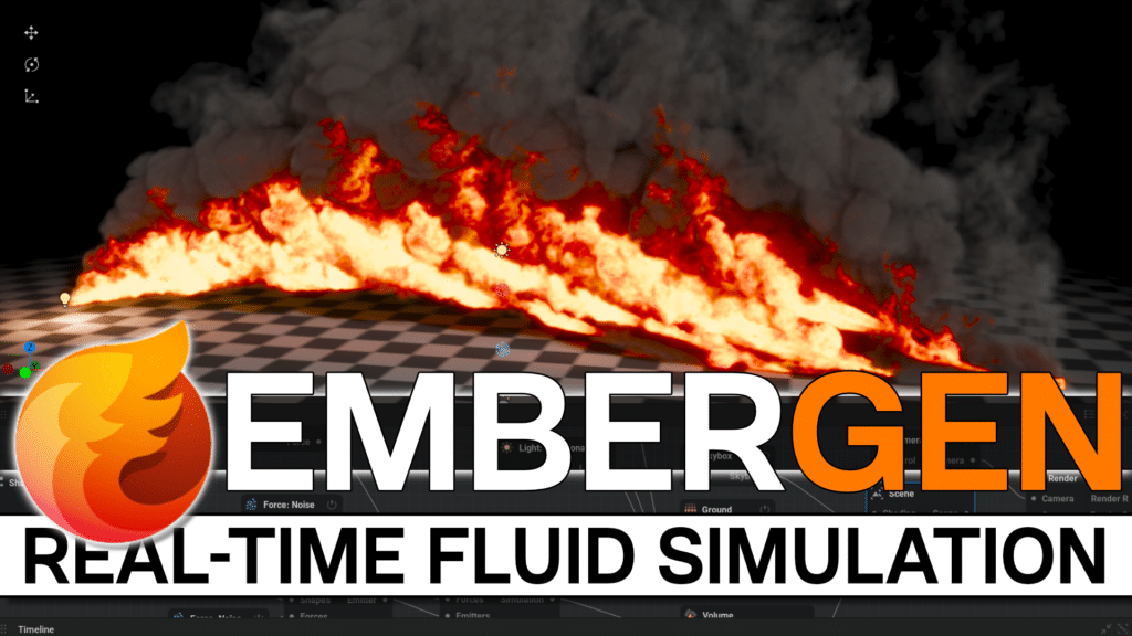 EmberGen Realtime Fluid Simulation Software Review by JangaFX