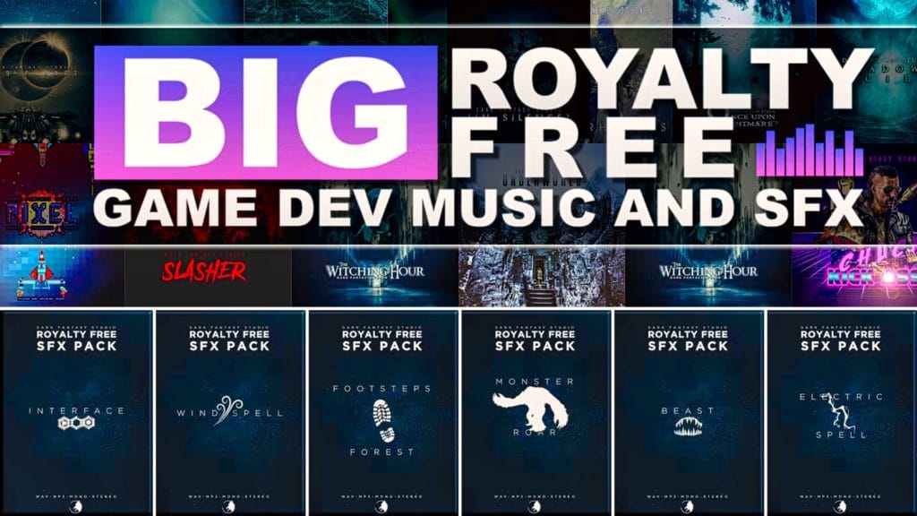 BIG Royalty-Free Game Dev Music and SFX on Humble Bundle