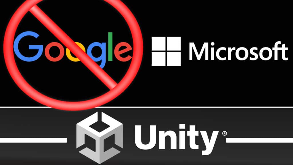 Unity Microsoft Azure Partnership Replacing google Cloud