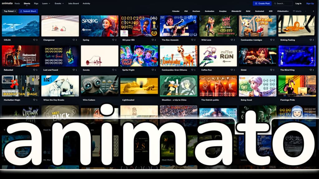 animato Anima.to is a new community for animators to share their work
