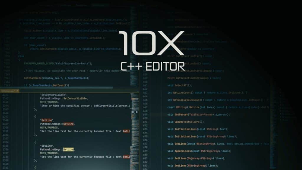 10x C++ Code Editor Review