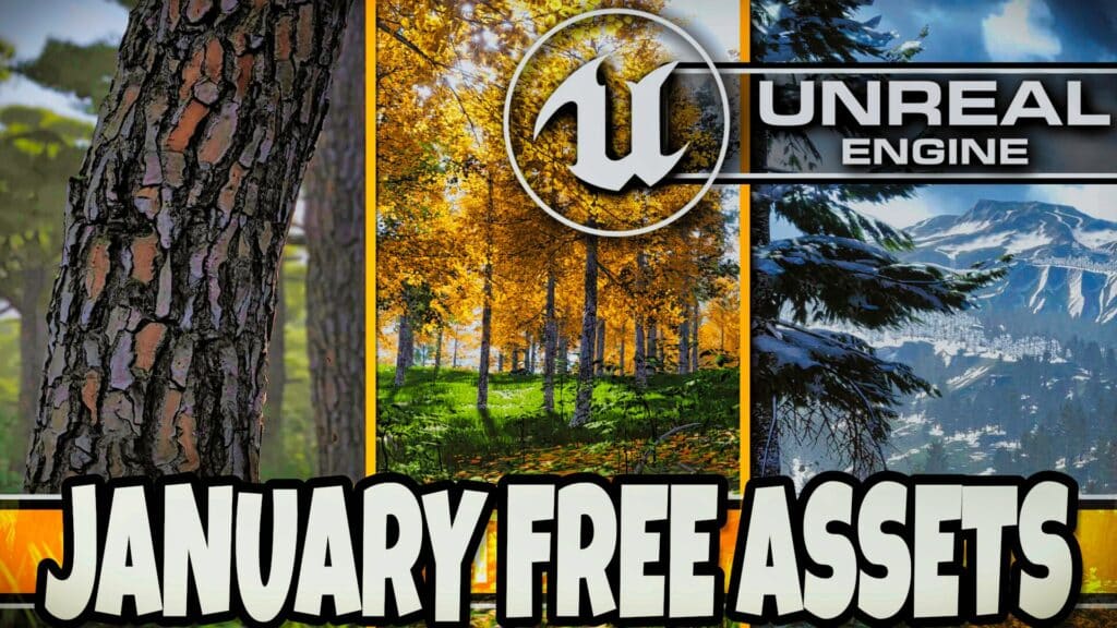 Unreal Engine UE5 January 2023 Free Assets Giveaway