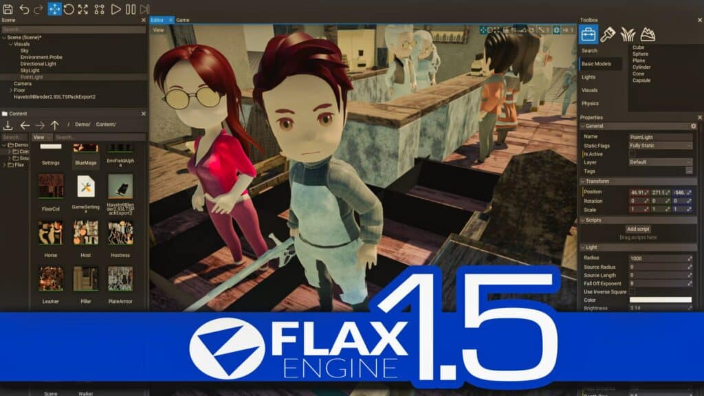 Flax Engine FlaxEngine 1.5 released