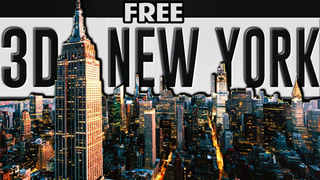 Get New York City in 3D From GeoPipe in Unity, GLB and FBX format for Free