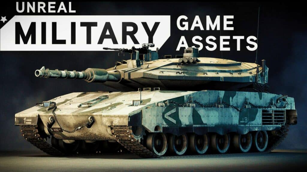 The Unreal Military Game Assets HUmble Bundle for UE5
