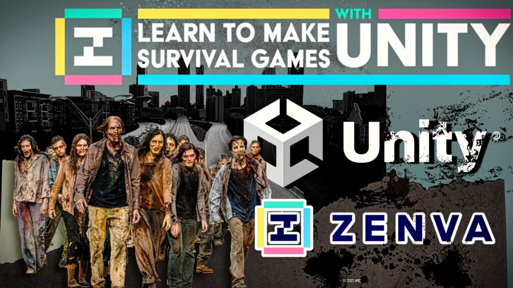 Learn to Make Survival Games with Unity by Zenva Humble Bundle