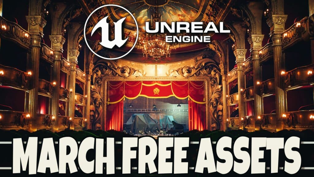 Epic Games release Unreal Engine March 2023 Free assets giveaway for UE4 and UE5