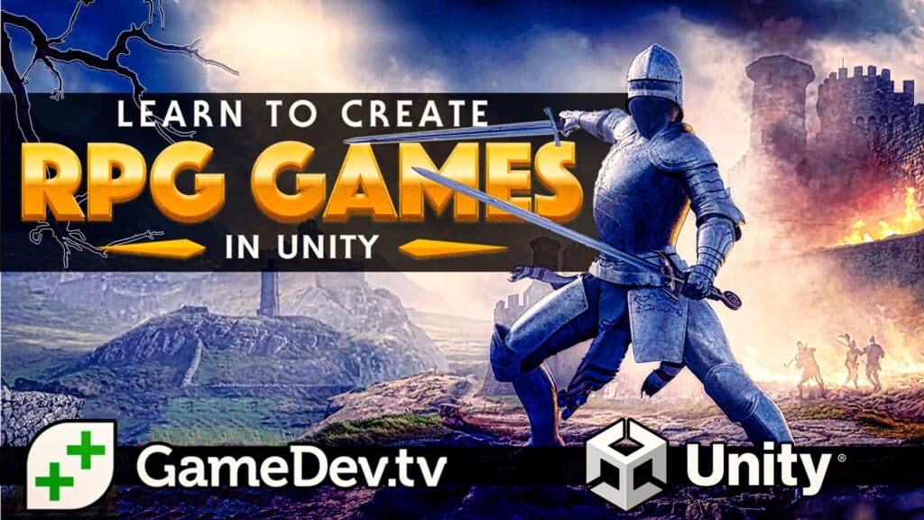 Learn to Create RPG Games in Unity by GameDev.tv Humble Bundle
