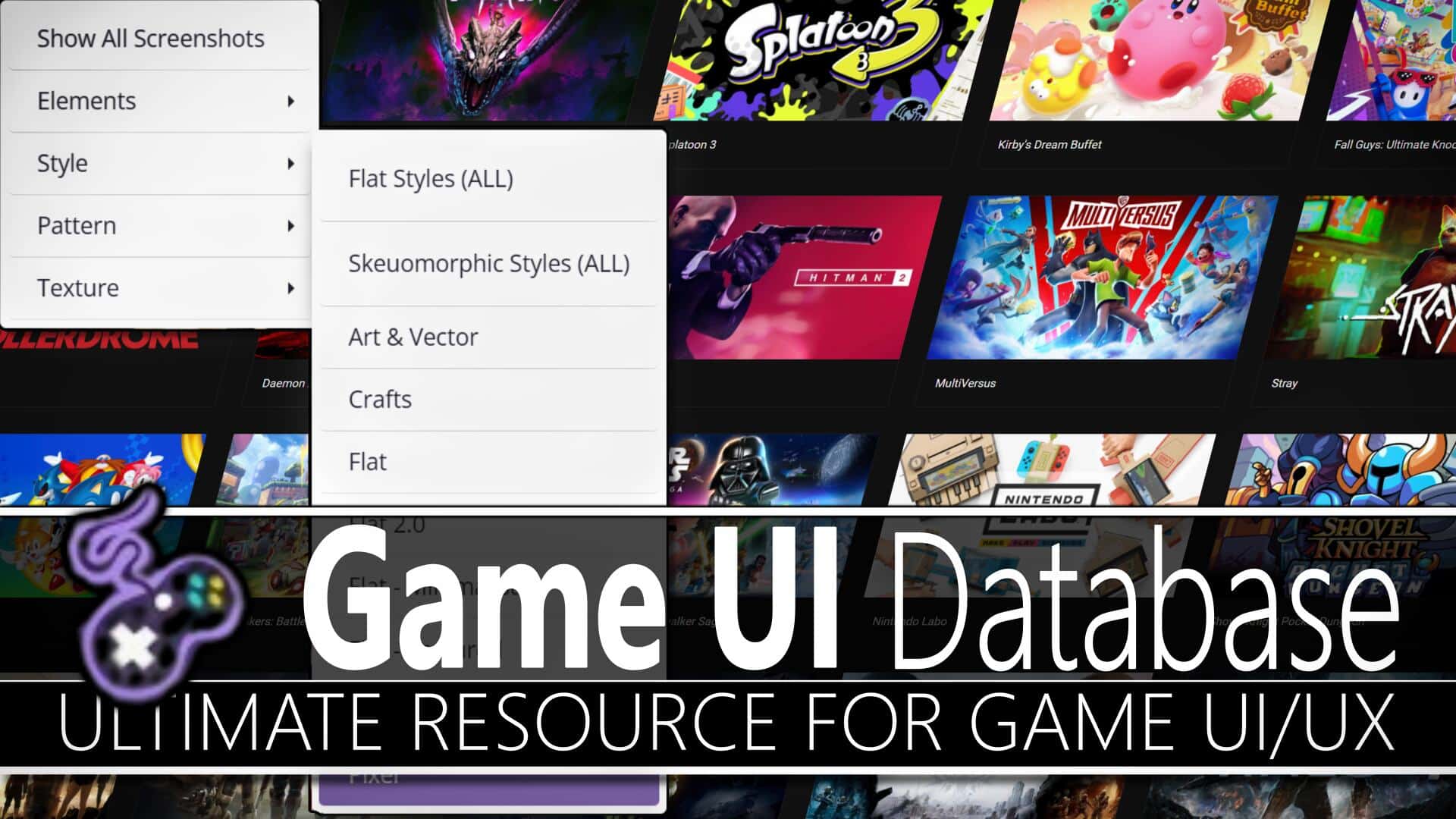Settings: Menu  Game UI Database