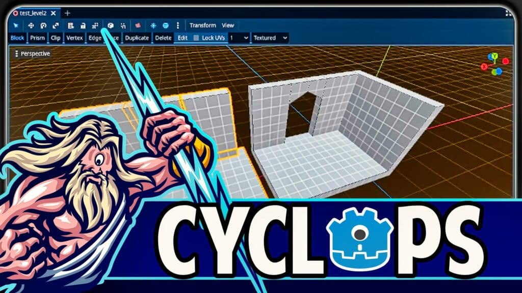 Cyclops Level Builder Addon For the Godot 4 Game Engine